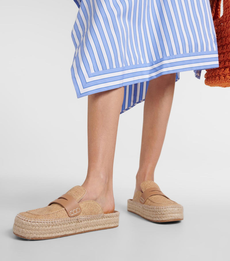 JW ANDERSON Espadrille Mules Size UK 7