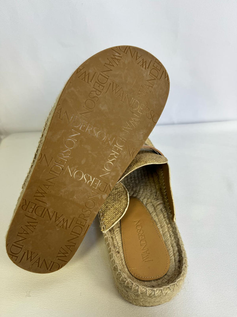 JW ANDERSON Espadrille Mules Size UK 7