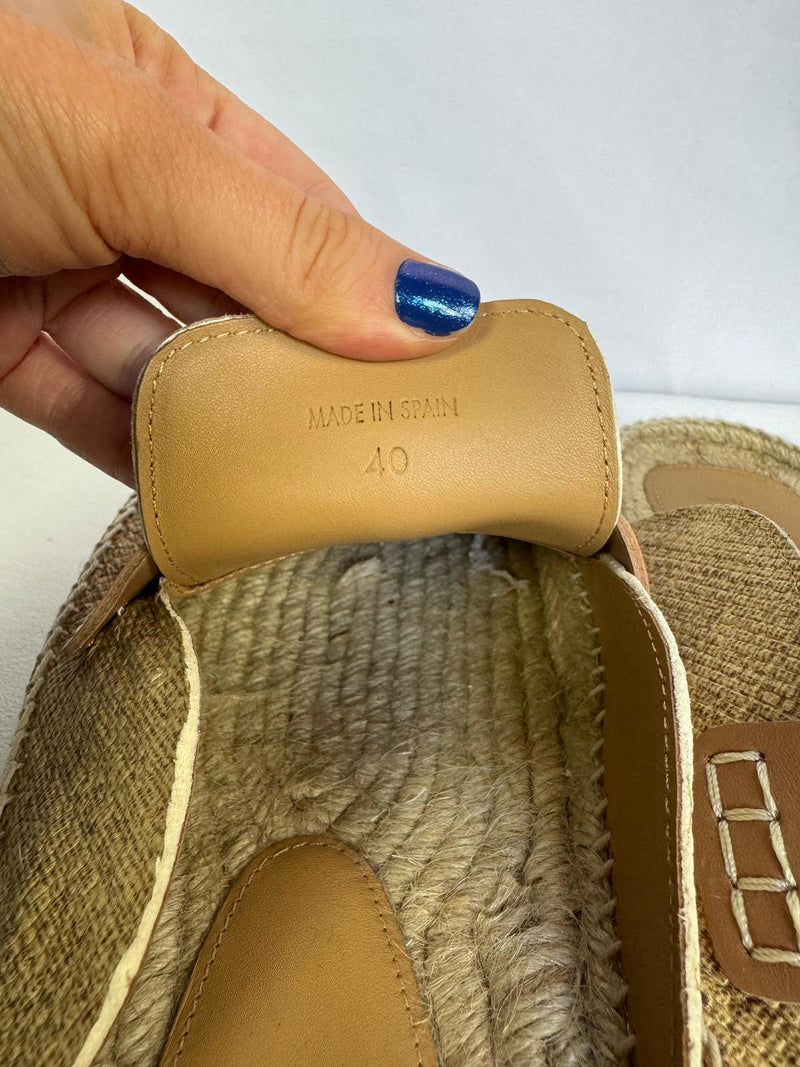 JW ANDERSON Espadrille Mules Size UK 7