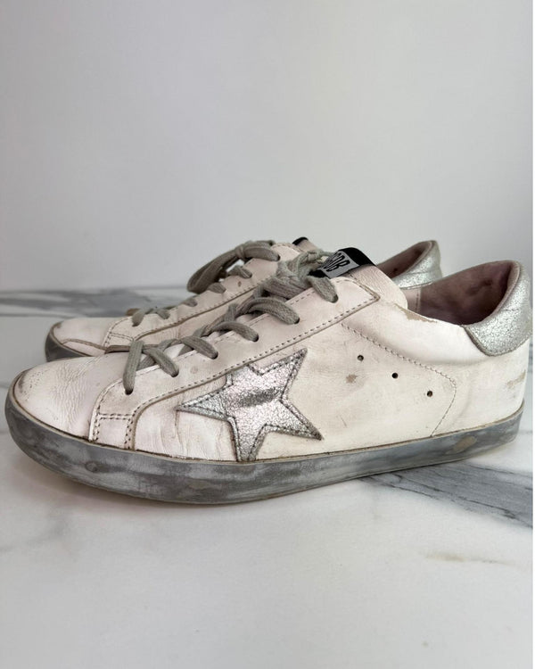 GOLDEN GOOSE Superstar Trainers Size UK 5