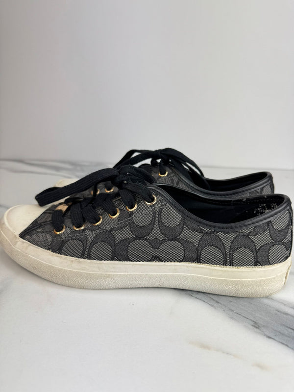 COACH Logo Sneakers Size UK 4