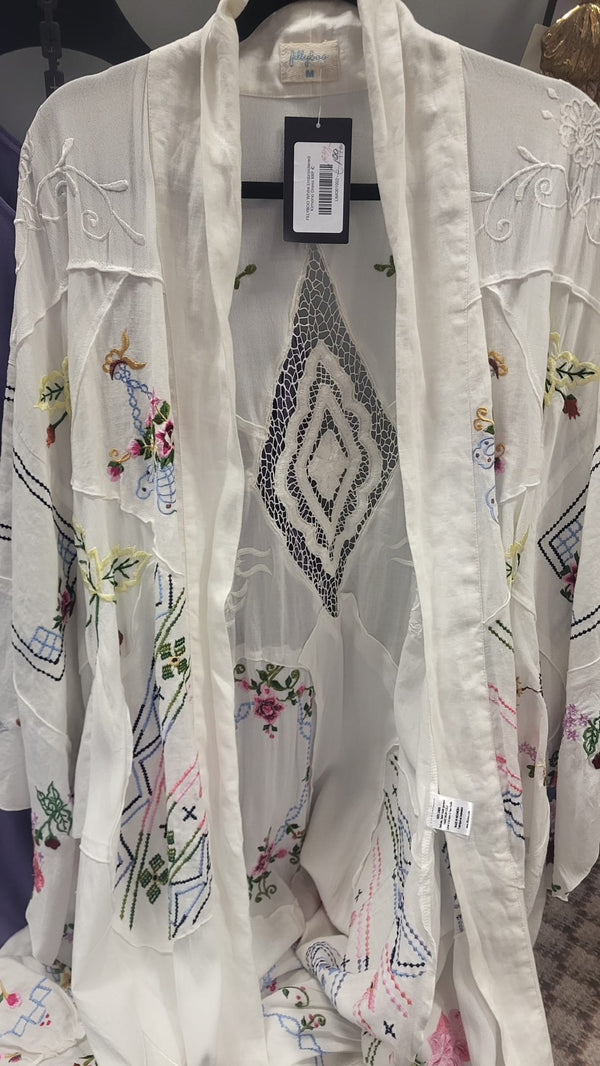 FILLYBOO Kimono Jacket/Dress Size M