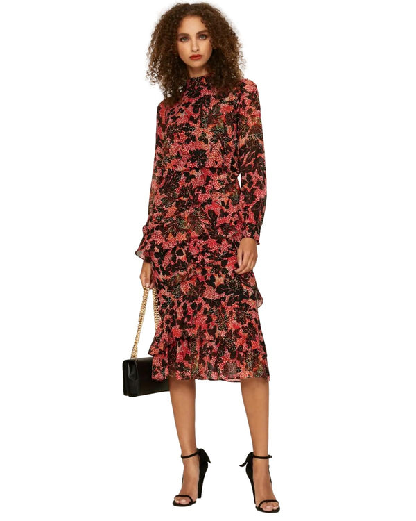 SALONI Silk Dress Size M