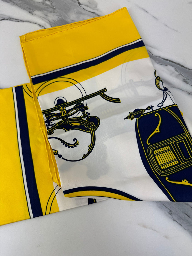 HERMES Silk Scarf