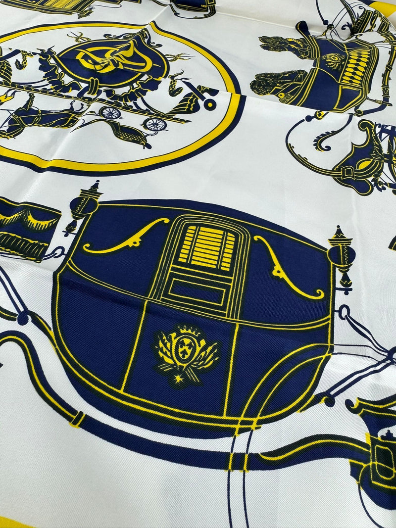 HERMES Silk Scarf