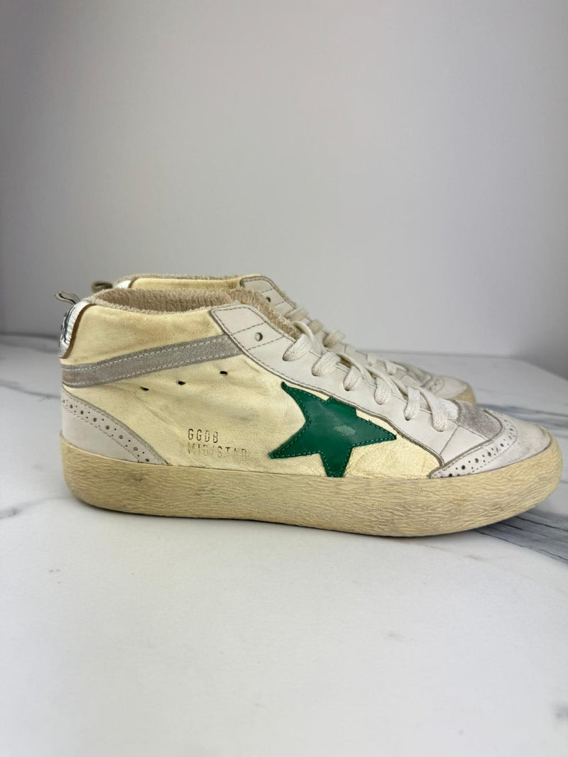 GOLDEN GOOSE Mid Star Sneakers Size UK 6