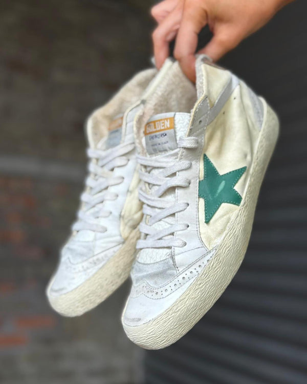 GOLDEN GOOSE Mid Star Sneakers Size UK 6