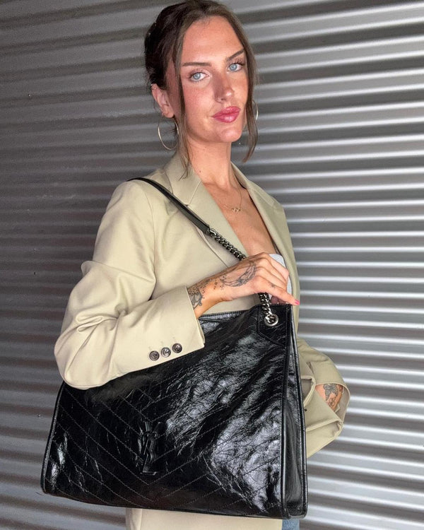 SAINT LAURENT Niki Shopper Bag