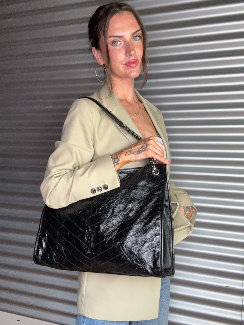 SAINT LAURENT Niki Shopper Bag