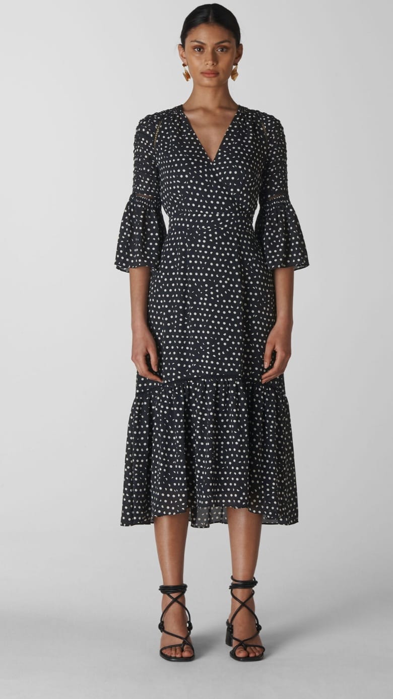 WHISTLES Dress Size M