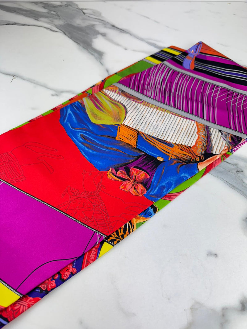 HERMES Silk Scarf