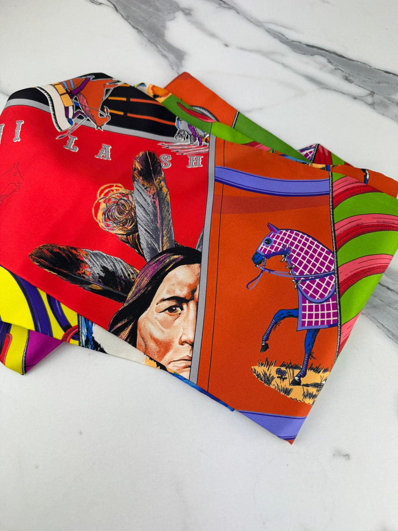 HERMES Silk Scarf