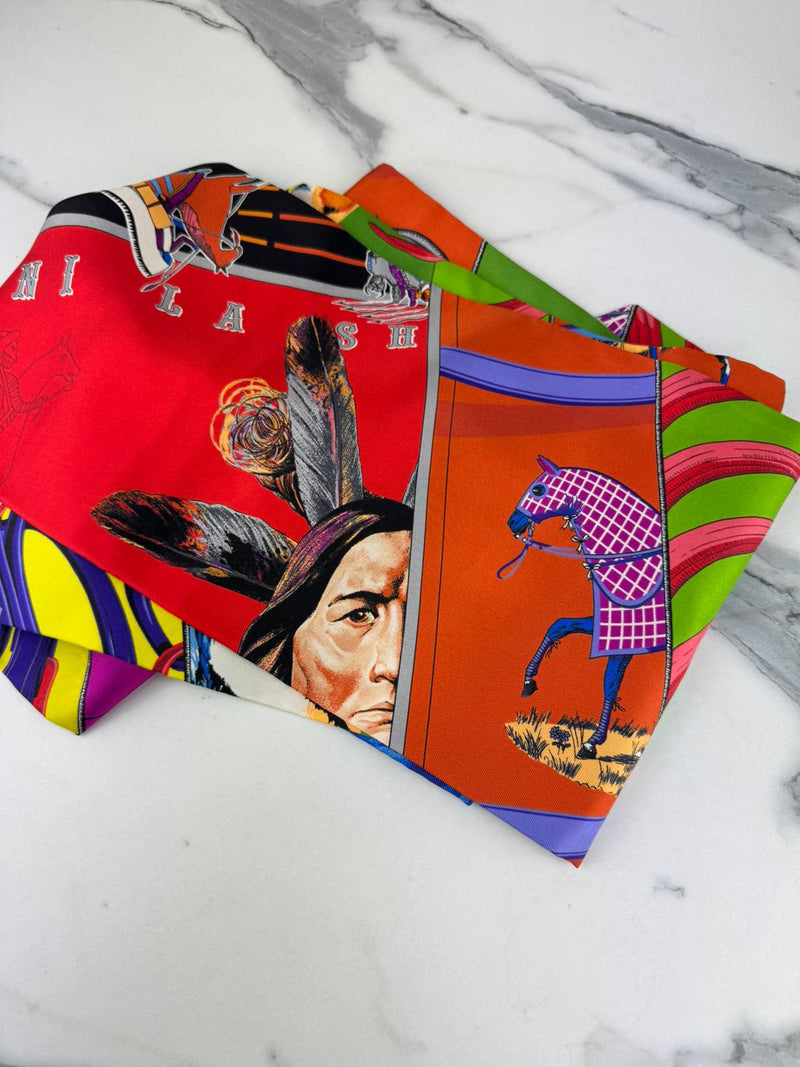 HERMES Silk Scarf
