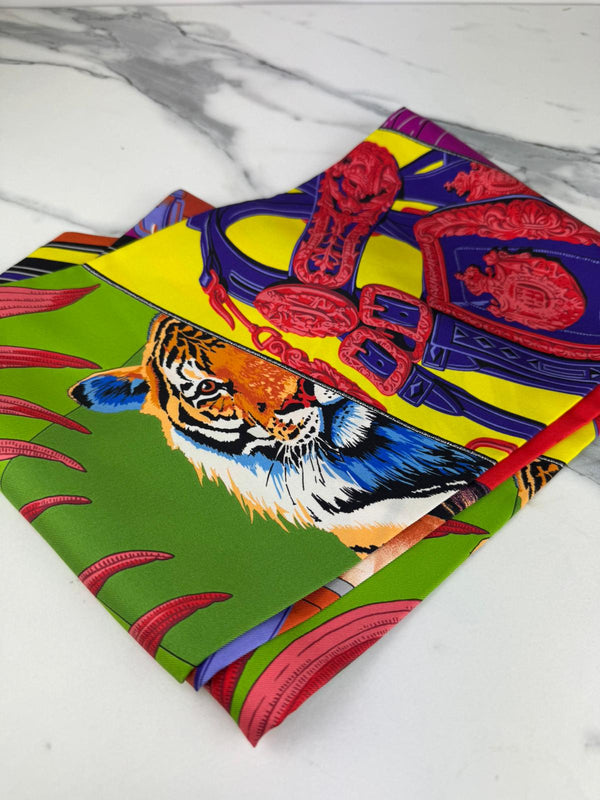 HERMES Silk Scarf