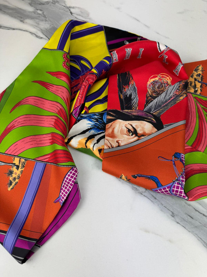 HERMES Silk Scarf
