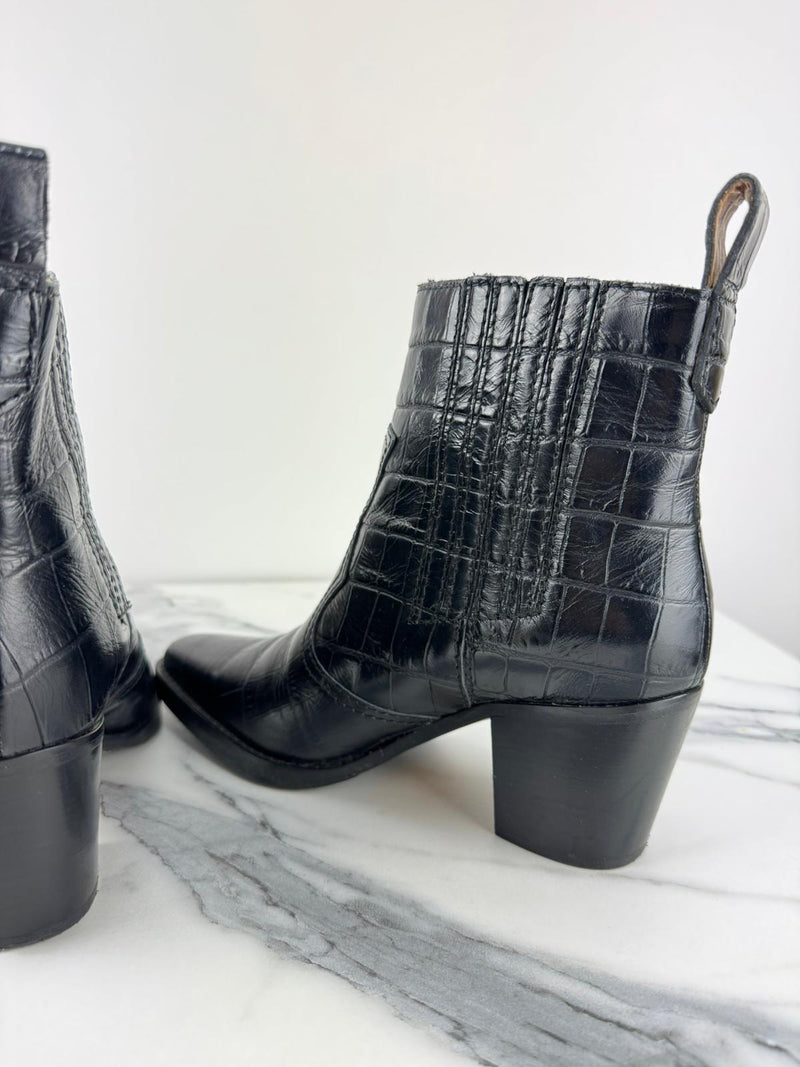 GANNI Ankle Boots Size UK 4