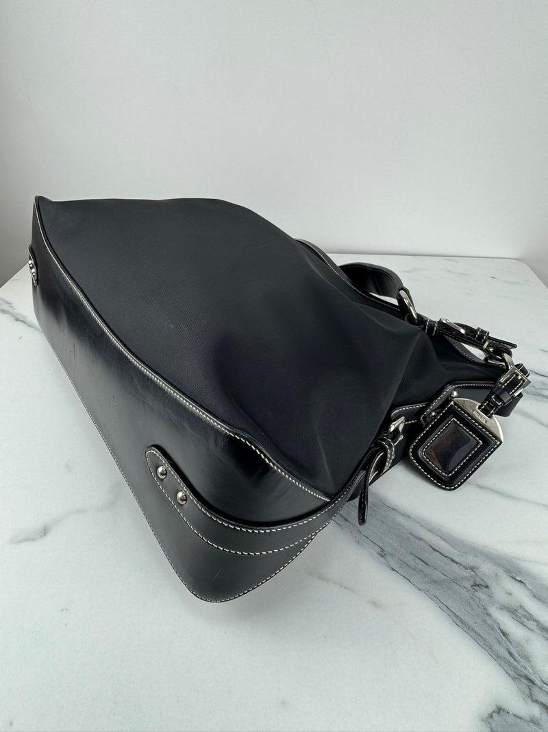 PRADA Tessuto Nylon Hobo Bag