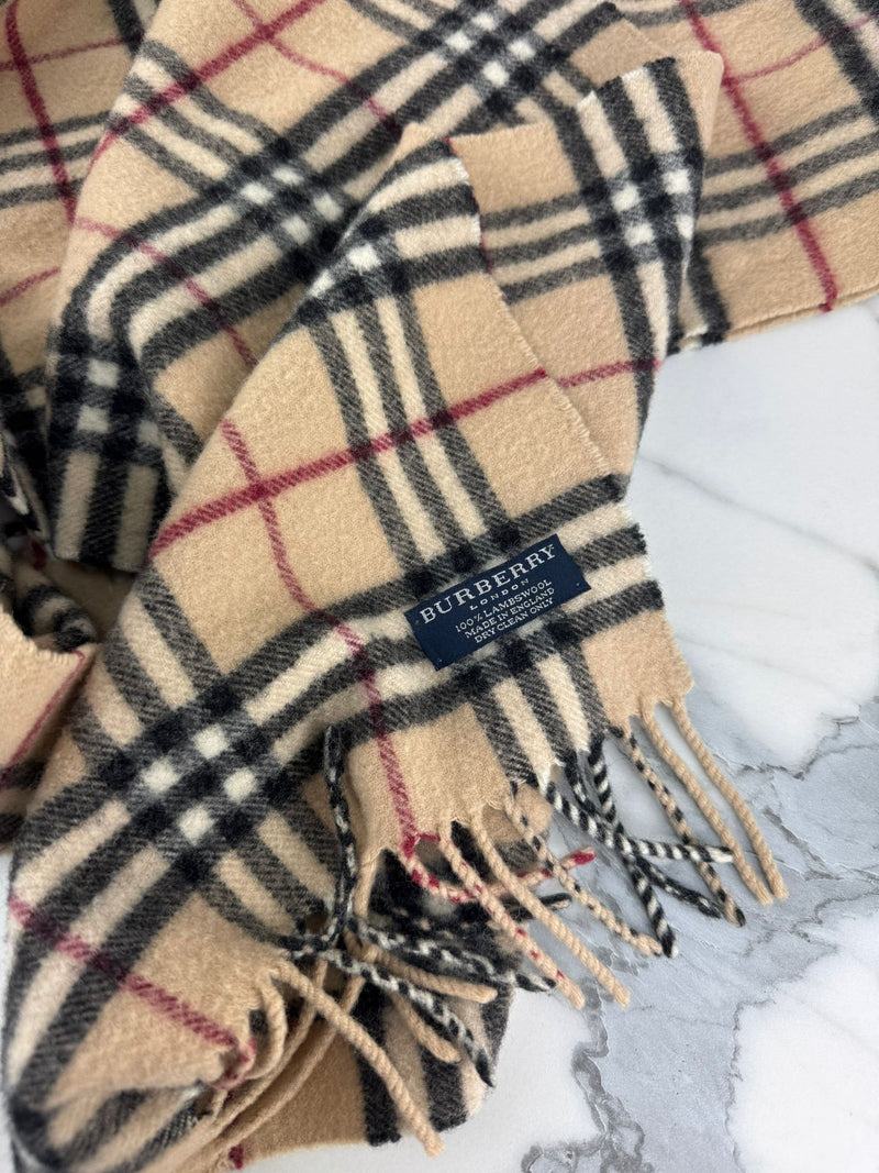 BURBERRY Wool Scarf