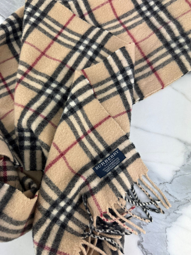 BURBERRY Wool Scarf