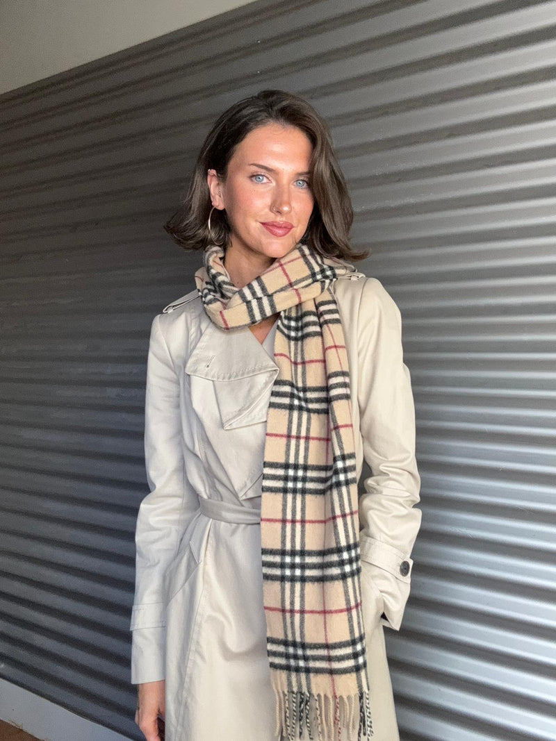 BURBERRY Wool Scarf