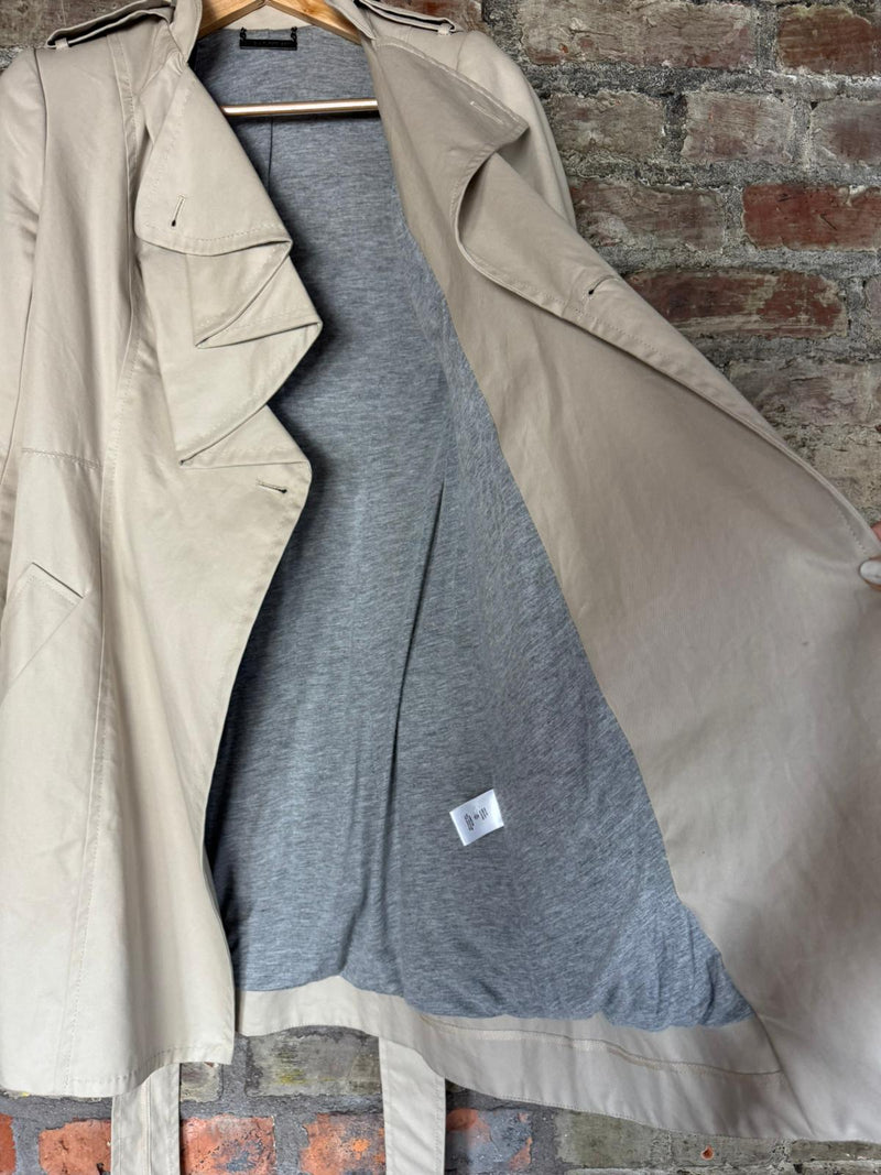 DIANE VON FURSTENBERG Trench Coat Size S