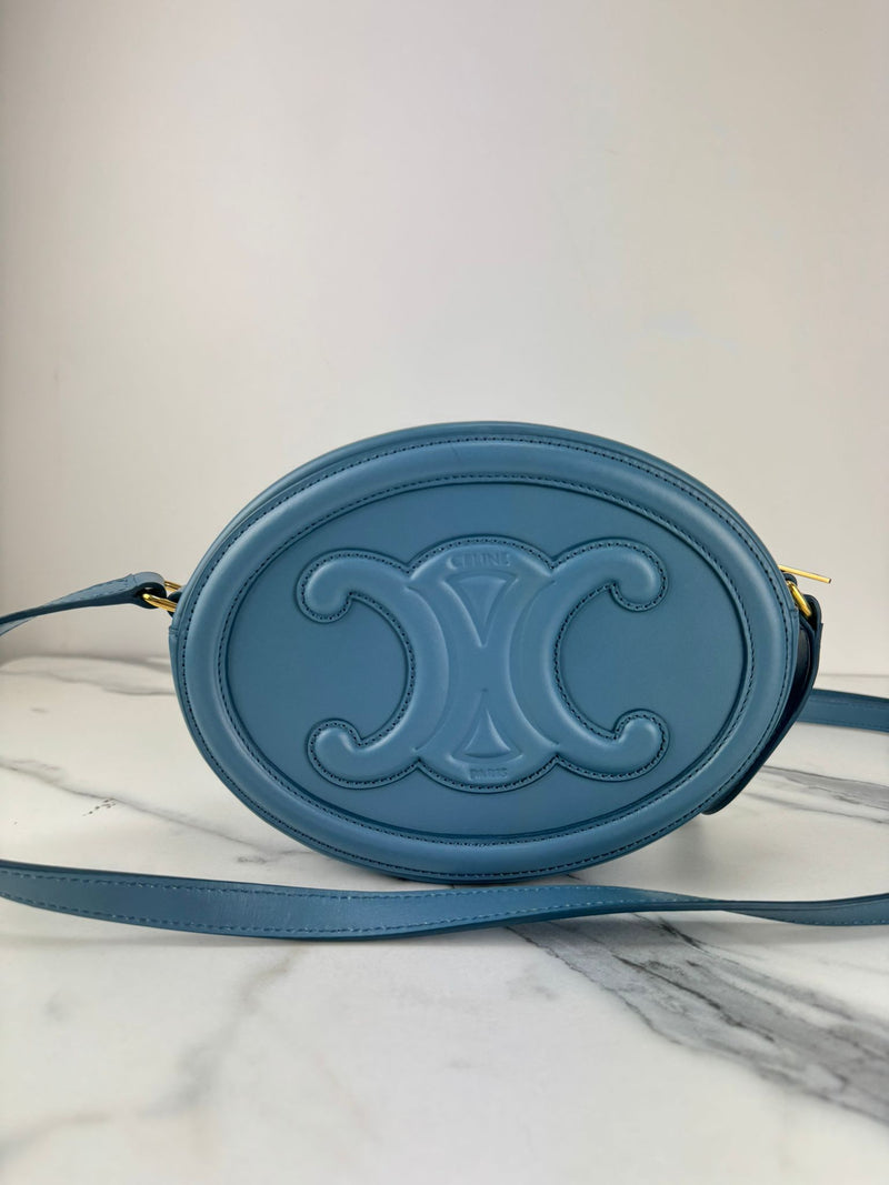 CELINE Cuir Triomphe Crossbody Bag