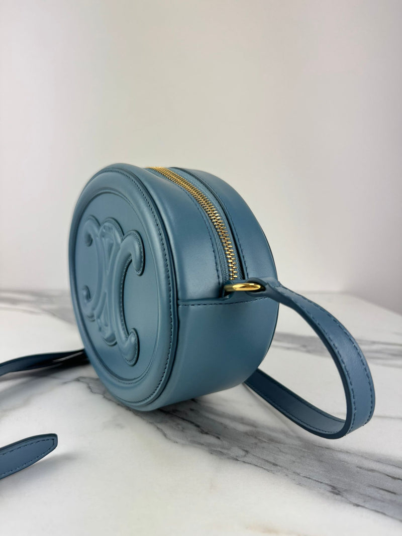 CELINE Cuir Triomphe Crossbody Bag