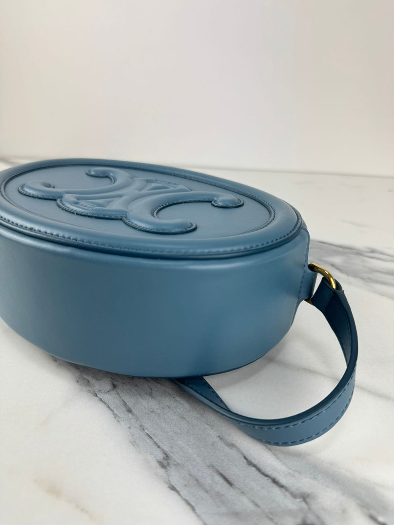 CELINE Cuir Triomphe Crossbody Bag