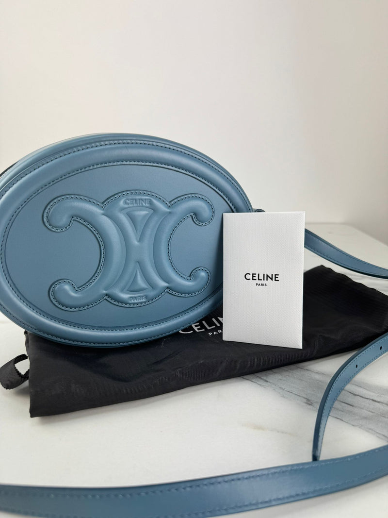 CELINE Cuir Triomphe Crossbody Bag