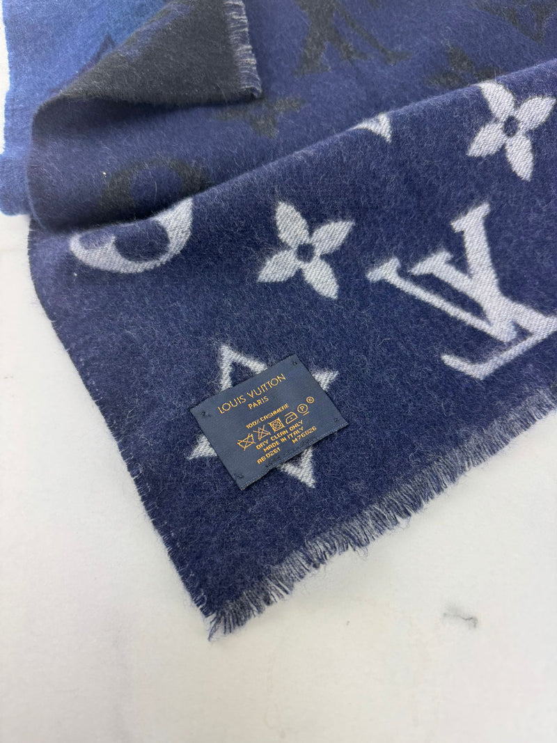 LOUIS VUITTON Dawn to Dusk Cashmere Scarf