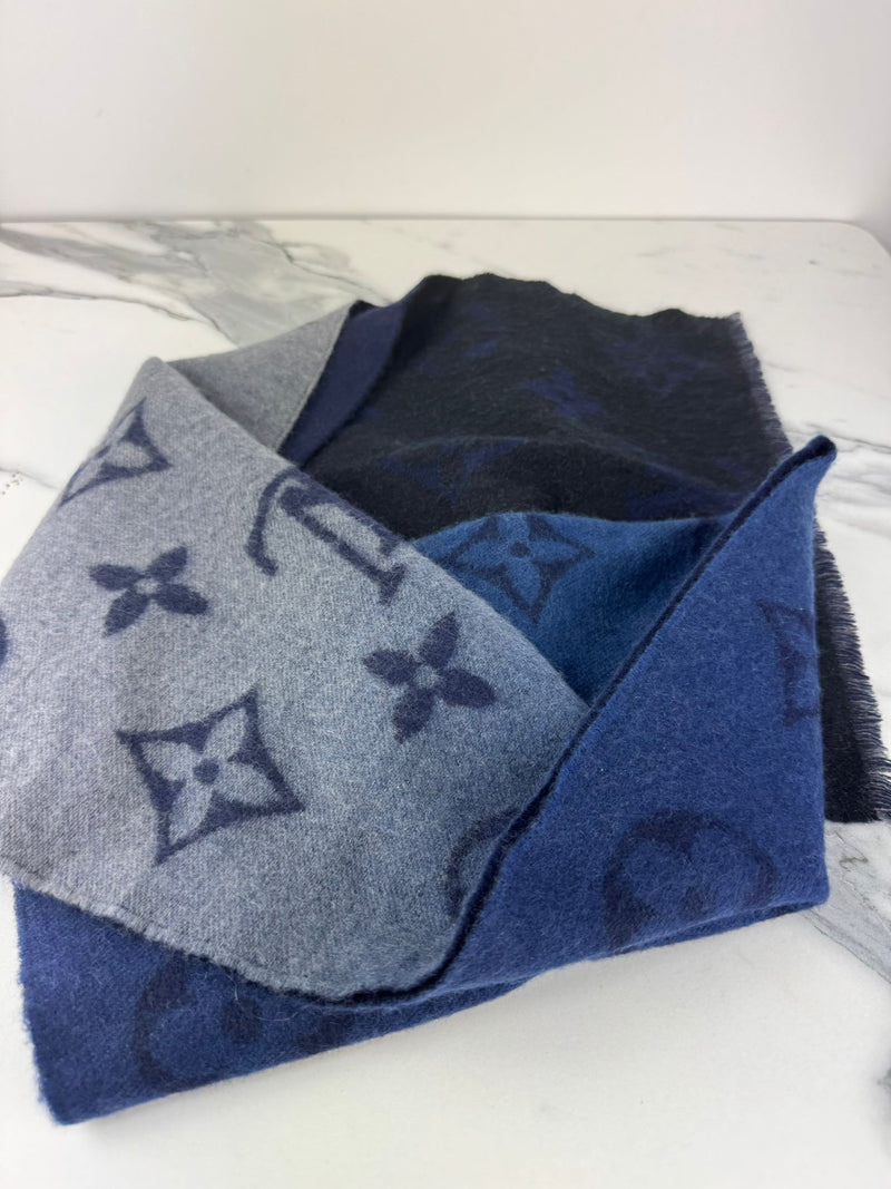 LOUIS VUITTON Dawn to Dusk Cashmere Scarf