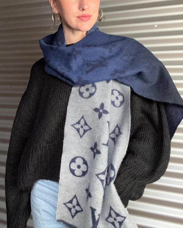 LOUIS VUITTON Dawn to Dusk Cashmere Scarf