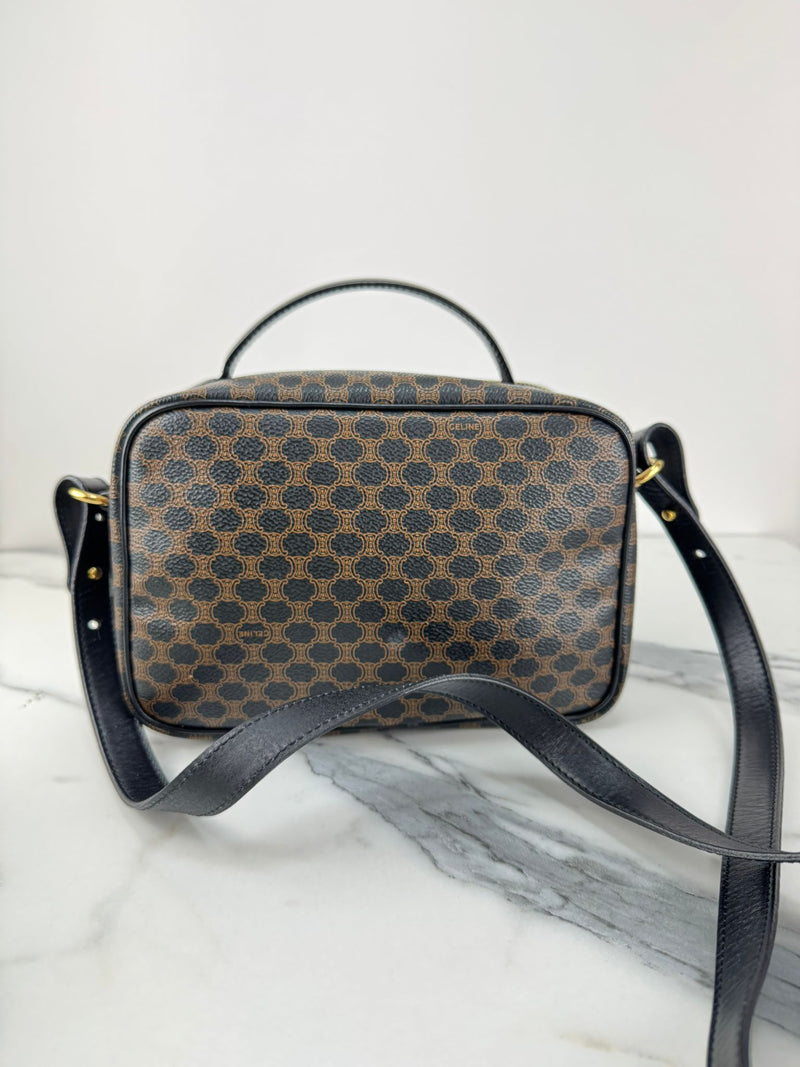 CELINE Triomphe Monogram Camera Bag