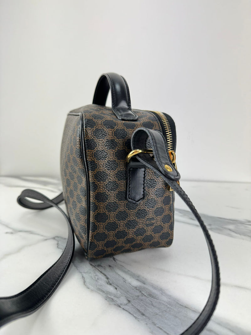 CELINE Triomphe Monogram Camera Bag