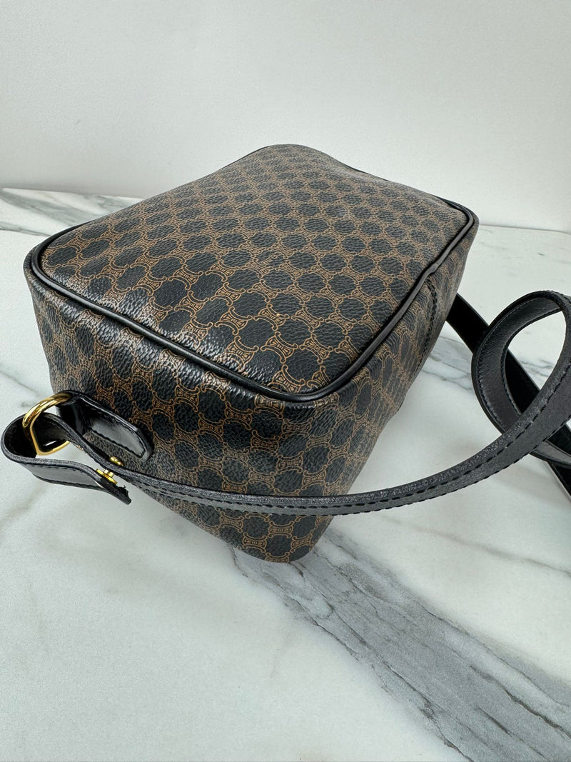 CELINE Triomphe Monogram Camera Bag