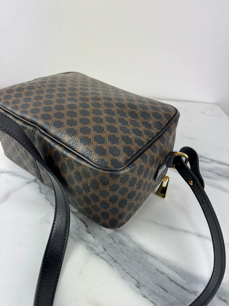 CELINE Triomphe Monogram Camera Bag