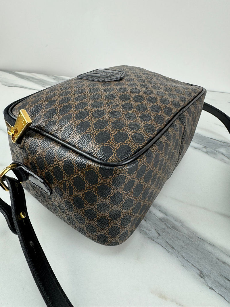 CELINE Triomphe Monogram Camera Bag