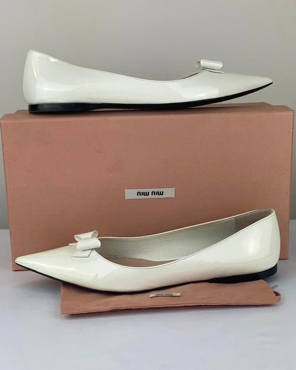 MIU MIU Ballet Flats Size UK 7