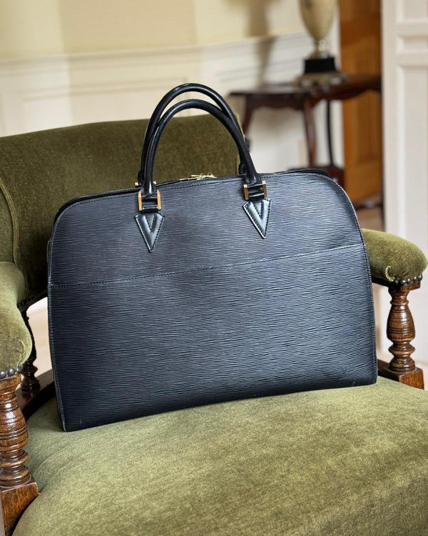 LOUIS VUITTON Sorbonne Epi Briefcase Bag