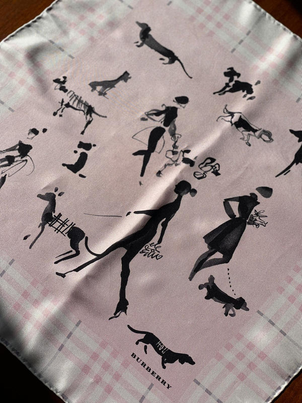 BURBERRY Silk Scarf