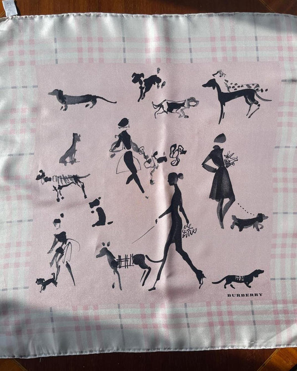 BURBERRY Silk Scarf