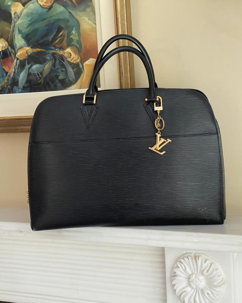LOUIS VUITTON Sorbonne Epi Briefcase Bag