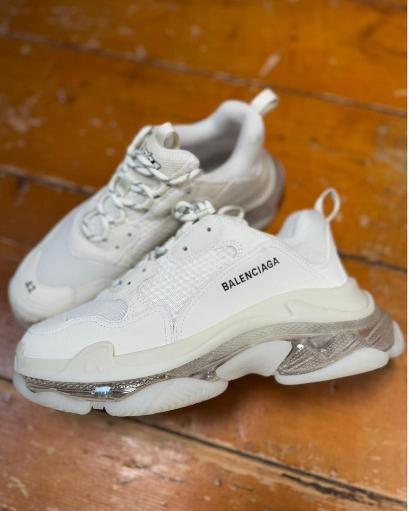 BALENCIAGA Triple S Trainers Size UK 8