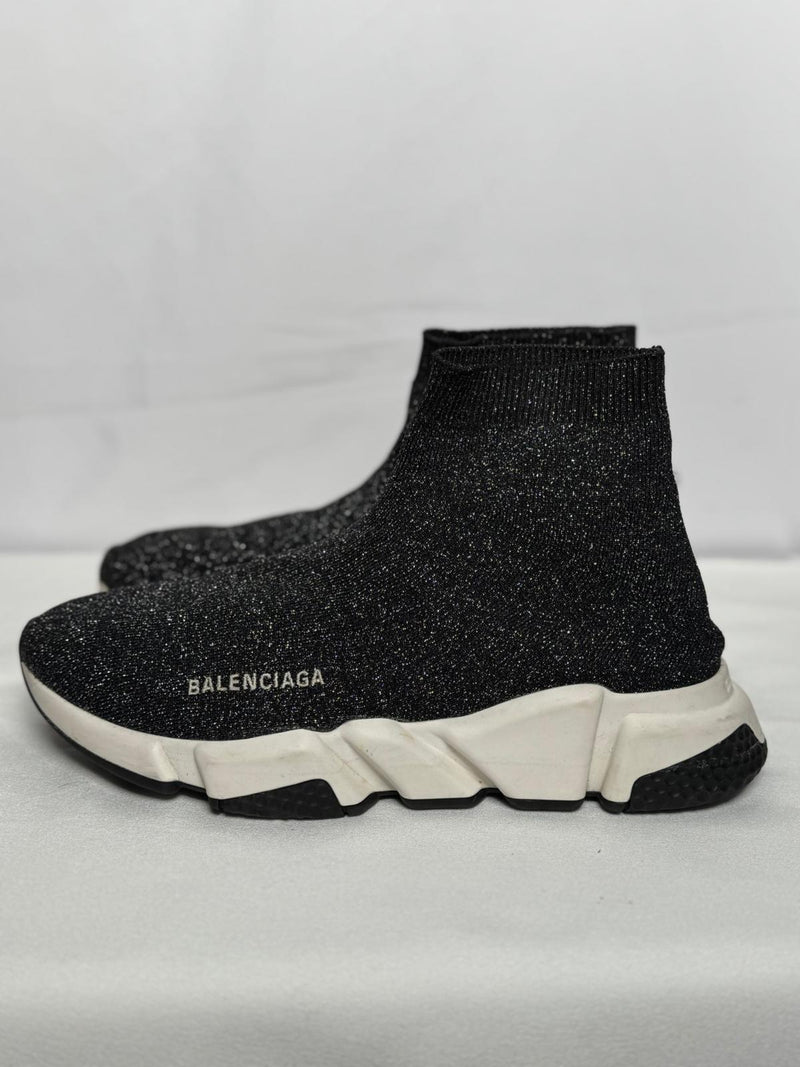 BALENCIAGA Speed Knit Trainers Size UK 7