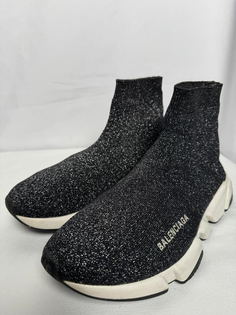 BALENCIAGA Speed Knit Trainers Size UK 7