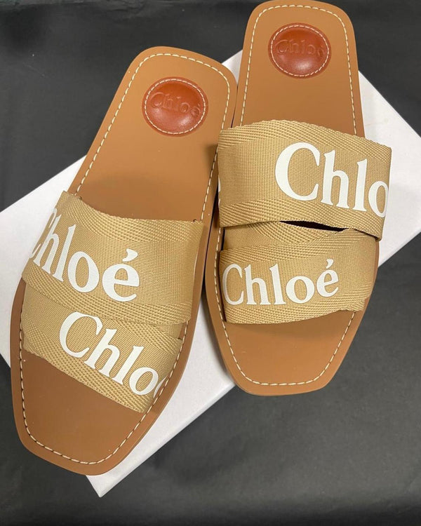 CHLOÉ Woody Slides Size UK 5