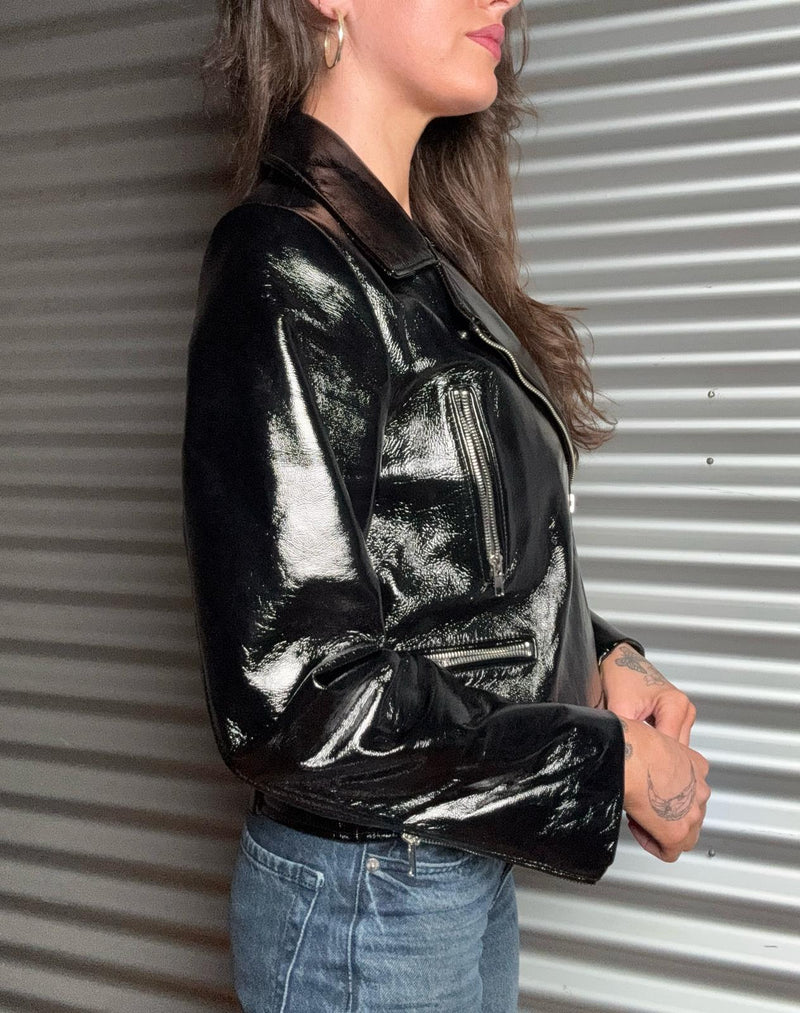 CLAUDIE PIERLOT Leather Jacket Size M