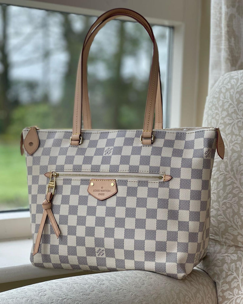 LOUIS VUITTON Darnier Azur Iena PM Handbag