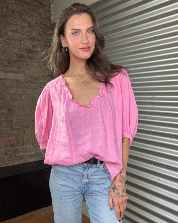 MOS MOSH Linen Top Size L
