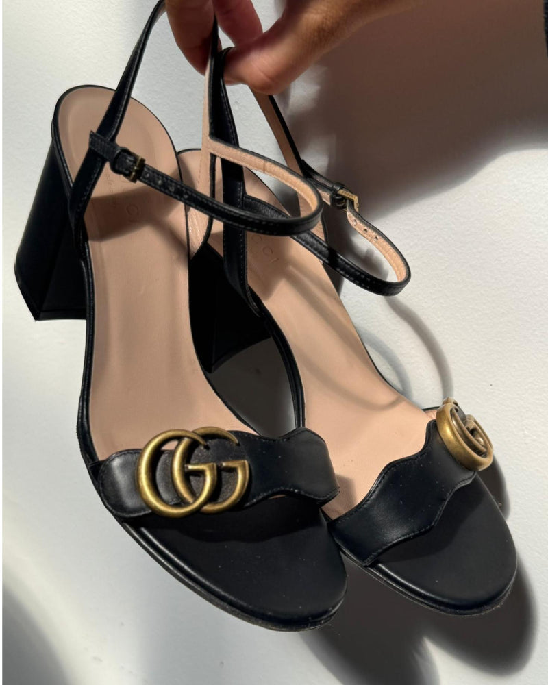 GUCCI GG Sandals Size UK 4